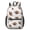 Football Shadow Brown, variant on Football Fire Orange Pattern 17" School Backpacks for Teens,Waterproof Oxford Fabric,S-Shape Padded Straps for School,Travel,Hiking,Camping