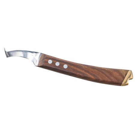 UPC: 0688499570602 | Tough 1 Tough-1 Prof Curved Hoof Knife+Brass End