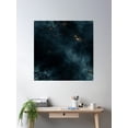 thumbnail image 2 of Stardust Dreams Poster Wall Art, Modern Wall Decor, 16x16 UNFRAMED, 2 of 3