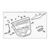 Genuine OE GM Door Trim Panel - 23442493