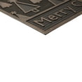 thumbnail image 4 of Northlight Black and Gold Merry Christmas Doormat 18" x 30", 4 of 5