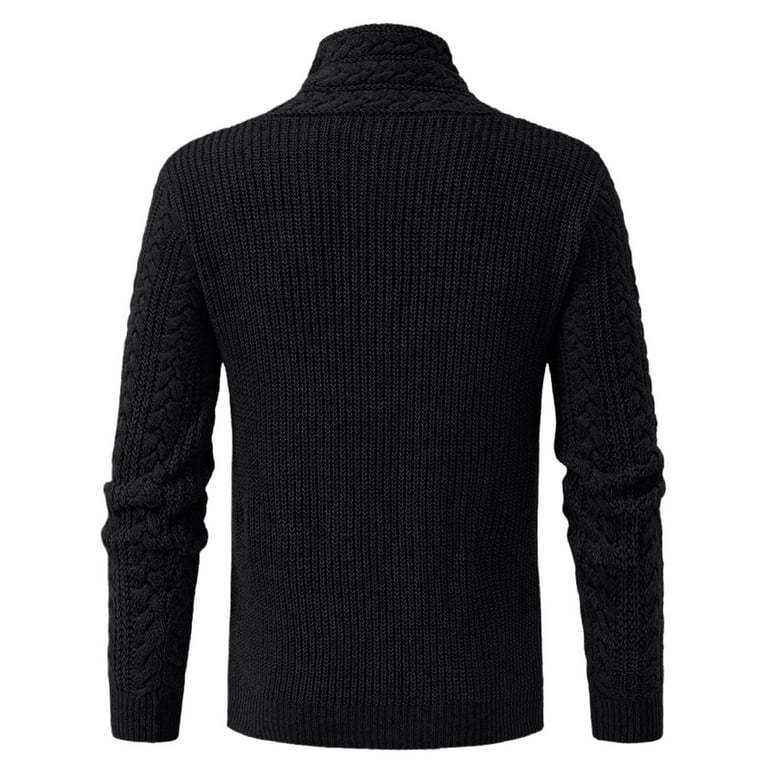 Irregular High Collar Long Sleeve Sweater Irregular High Collar Long Sleeve Sweater