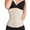 Apricot, variant on FANNYC Waist Trainer For Women Corset Cincher Body Shaper Tummy Control Girdle Trimmer Hourglass Underbust Shapewear With Steel Bones Up To Size 6XL ,Black/Apricot