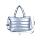 thumbnail image 3 of Elegante Bolso de Mano de Nailon de Gran Capacidad, Acolchado, para Ir de Compras, Trabajar y Viajar (Blanco, Azul, Morado, Rosa y Negro)., 3 of 6