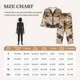 thumbnail image 4 of Hirioo Vintage Dragonfly Artwork for Women's Pajama Sets 2 Piece Pjs Women's Long-Sleeved Pajama Set Button Down Sleepwear,S-XXL-, 4 of 7