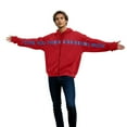 thumbnail image 3 of TaTaai Valentine's Day Unisex Hooded Sweatshirt, Long Sleeve Zip Up Printed Pullover, Casual Couples Wear Gift, 3 of 7