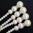 thumbnail image 4 of CILENON 1920S Pearls Necklace Fashion Faux Pearls Gatsby Accessories Vintage Costume Jewelry Cream Long Necklace For Women (White,One Size), 4 of 5