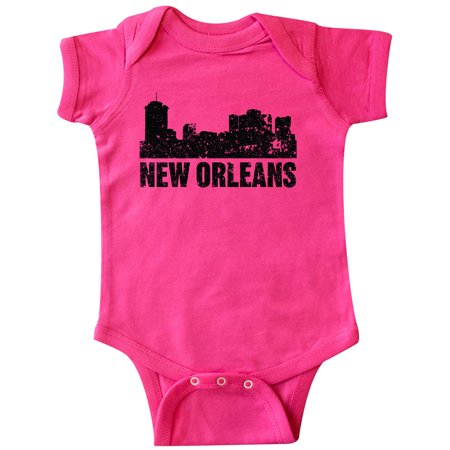 

Inktastic New Orleans Skyline Grunge Gift Baby Boy or Baby Girl Bodysuit