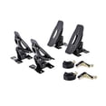 thumbnail image 1 of AA-Racks Steel Jetty Selle Rack pour Porte-Kayak Canot Paddle Board Toit Monter sur la Barre Transversale de Camion de la Voiture Susv avec des Sangles d'Arrimage à Cliquet, 1 of 5