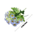 thumbnail image 3 of Kadlawus Under $5 ! Artificial Daisy Flowers Fake Floral Stems Realistic Greenery Bouquet for Home Garden Decor Vase Arrangement, 3 of 6
