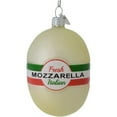 thumbnail image 4 of Kurt Adler NOBLE GEMS GLASS ITALIAN CHEESE ORNAMENT - 3 ASSORTED: PARMIGGIANO, PROVOLONE AND MOZZERELLA, 4 of 4