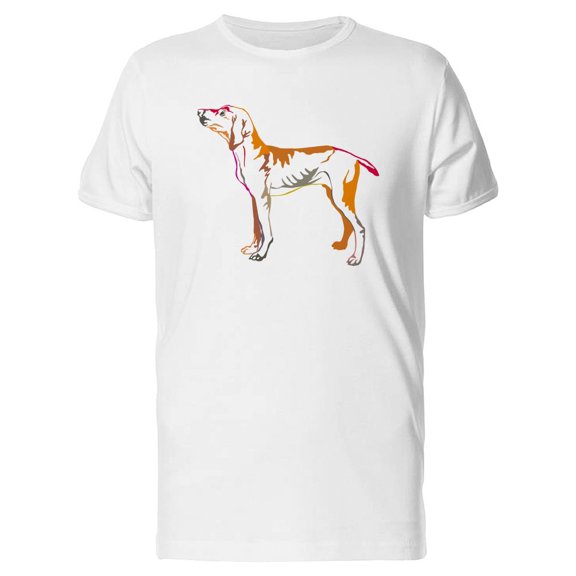 Colorful Hungarian Pointer Dog Tee Men's -Image by Shutterstock