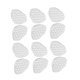 thumbnail image 5 of 6 pares de inserciones en el antepié almohadillas metatarsianas transparentes de silicona almohadillas suaves con puntos de masaje, 5 of 8