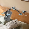 thumbnail image 2 of TSV Tablet Stand for Desk & Bed, 360° Adjustable Tablet & Phone Holder, Aluminum Tablet Arm Mount Compatible with 4"-13" iPad Pro/Air/Mini, iPhone, Galaxy Tab, 2 of 6