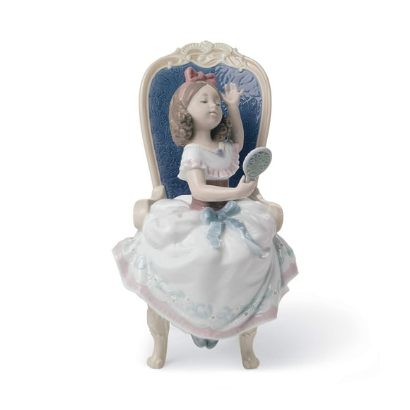 Lladro Awaiting My Sweetheart Figurine