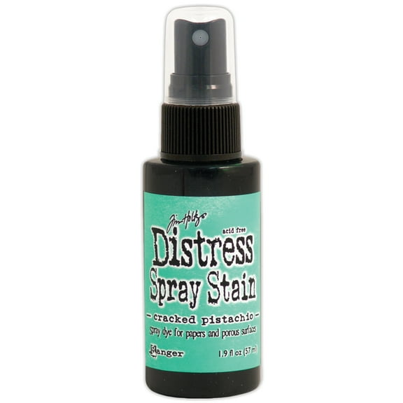 Tim Holtz Distress Spray Stain 1.9oz-Cracked Pistachio