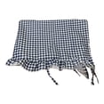 thumbnail image 2 of Handmade Oven Skirts,Farmhouse Kitchen DÃ©cor Oven Curtain, Handmade Embroidery Oven Skirts Curtain, Heat-Resistant, Ribbon Ties, Tabs & Ruffled Trim, Effortless Install, 2 of 9