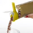 thumbnail image 4 of Ceimmolca Food Bag Clamp Food Storage Sealing Clamp With Pouring Mouth Food Bag Clamp Potato Chip Bag Clamp Plastic Food Clamp Very Suitable For Organizing And Storing Food In T, Yellow, 4 of 5