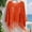 Orange12, variant on Karymi Tops for Women Trendy Boho Beach Crochet Hollow Out 3/4 Bell Sleeve Cover Up Top, Scalloped Neck Tassel Fringe Knit Shrug, Sheer Crochet Pullover Cardigan Womens Workout Tops