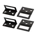 thumbnail image 1 of Unique Bargains 32mmx20mmx5mm Photo Picture Frame Back Hinge Backplane Buckle Black 4pcs, 1 of 1