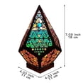 thumbnail image 2 of Bohemian LED Projection Light Bedside Night Lamp for Bedroom Hallway Living Room Decor, Geometric Three Dimensional Effect, Perfect Decoration, 2 of 8