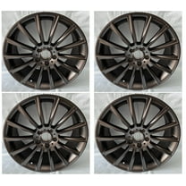 19" AMG Matt Black MERCEDES BENZ WHEELS RIMS E CLASS E320 E350 E500 E550 E63