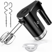 LINKChef Hand Mixer, powerful Electric Handheld Mixer, 5 Speed Electric Mixers for Kitchen (Black)