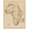 thumbnail image 2 of Bartholomew 12x14 White Modern Wood Framed Museum Art Print Titled - Africa - Bartholomew 1867, 2 of 4