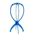 thumbnail image 1 of Pack Wig Head Stand, 14.2 Inch Collapsible Plastic Wig Holder for Drying, Styling and Display, Colorful Lightweight Wig Stand, 1 of 8