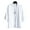 White, variant on Men's Lightweight Kimono Shirt Seven Sleeve Open Front Cardigan Japanese Style Yukata Bathrobe Samurai Clothing