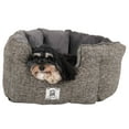 thumbnail image 2 of DGS Pet Products Chill Kuzzi FIR Round Bed Medium Grey 30" x 30" x 13", 2 of 2