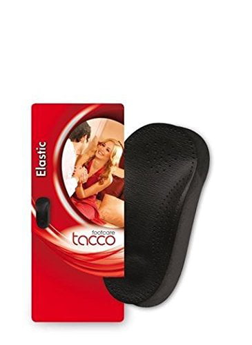 TACCO 750 3/4 Elastic Black Orthotic Arch Support Leather Shoe Insoles Inserts 
