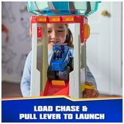 PAW Patrol: Rescue Wheels Super Loop Tower HQ مع الأضواء والأصوات والمركبة والشكل