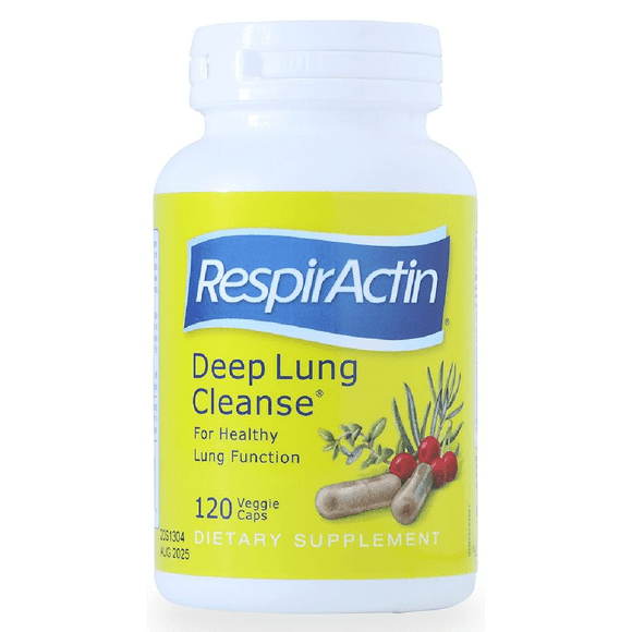 SunForce Deep Lung Cleanse, 120caps