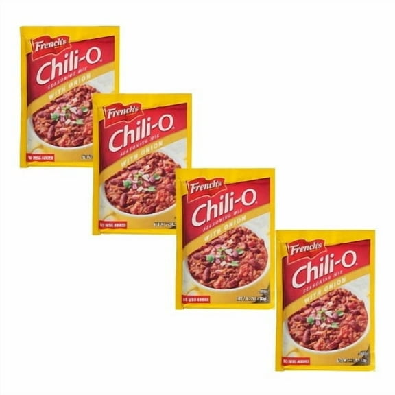 ( 4 Pack ) French's Chili-O With Onion Chili Seasoning Mix 2.25 oz