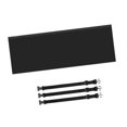 thumbnail image 2 of Funda para manguera de aire acondicionado portátil con 3 hebillas ajustables, fácil de instalar, funda aislante para manguera de aire acondicionado Negro, 2 of 8