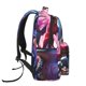 thumbnail image 3 of Disketp Colorful Frog Among Flowers Mochila Estampada para Hombre y Mujer – Mochila Ligera Clásica con Múltiples Bolsillos para Universidad, Trabajo y Viajes-One Size, 3 of 5