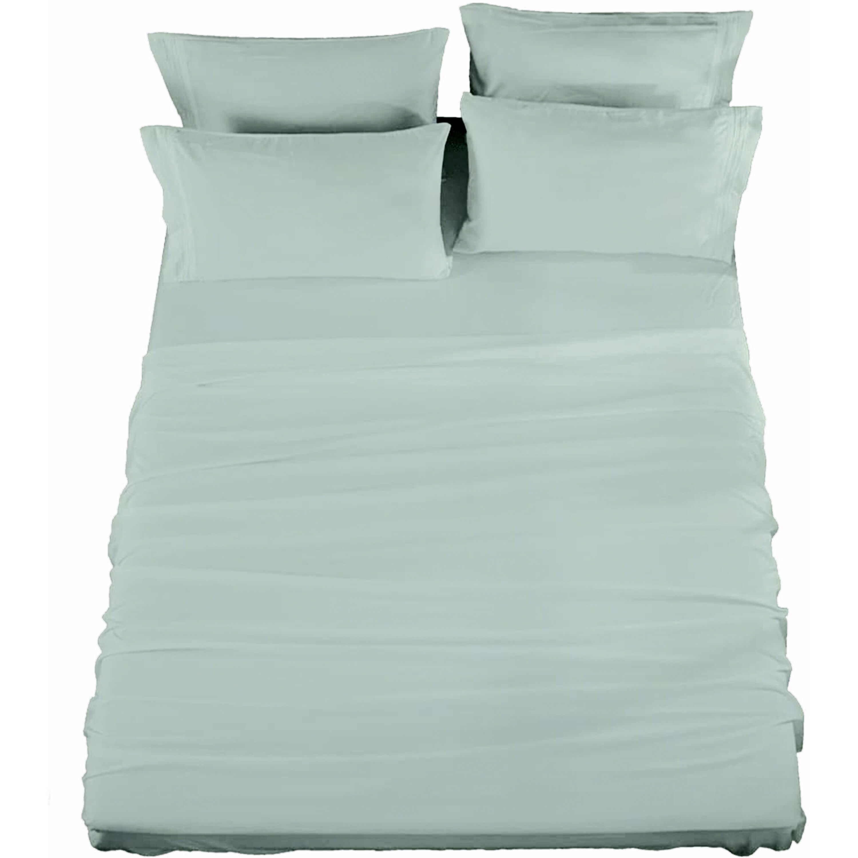 Hotel Essentials Microfiber Twin Sheet Set 3 Piece Celadon Green