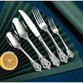 thumbnail image 5 of ELiTA ESSENTIALS Luxury 30-Piece Royal 304 Stainless Steel Flatware Sets Service for 6, 5 of 11