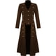 thumbnail image 2 of Anoraks para hombre, ropa de Halloween, gótico, steampunk, vintage, cuello alto, cortavientos, abrigo para mujer, 2 of 4