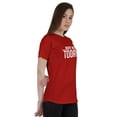 thumbnail image 1 of Inkmeso T-Shirt Femme Citation Haut Nope Not Today Imprimé Graphique, 1 of 7