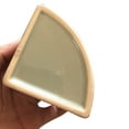 thumbnail image 3 of 2-Piece Ceramic Triangle Hamster Squirrel Rat Ceramic Food Basin Anti-Turn Anti-Bite - green, 3 of 5