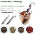 thumbnail image 2 of Infusor de té, paquete de 2, difusor de té de malla fina de acero inoxidable para té suelto, fácil de transportar y limpiar, se puede colgar en una taza, adecuado para té de hojas sueltas o té de, 2 of 8