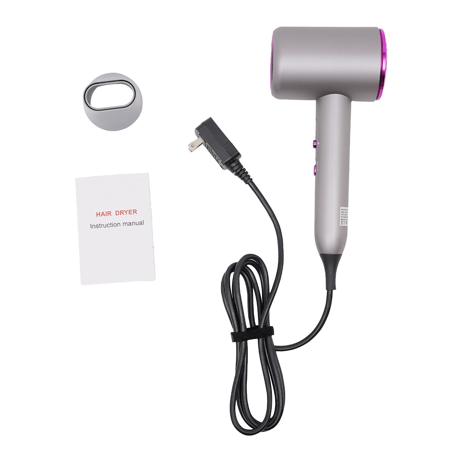 20000rpm 1875W Negative Ion Technology High Power Hair Dryer Professional Hair Dryer Household Hair Dryer