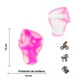 thumbnail image 4 of Casco Para Bicicleta Juvenil Rosa LAVIGA Plástico De Alta Resistencia Ajustable, 4 of 5