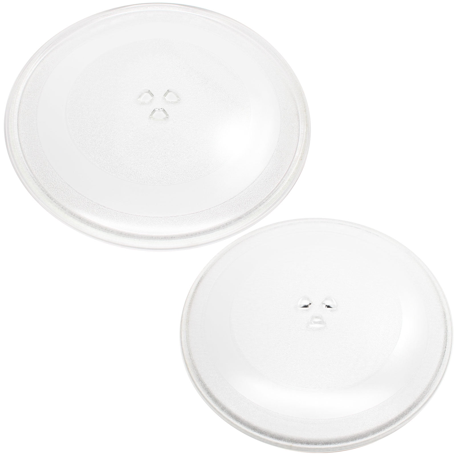 2Pack Replacement F06014T00AP Microwave Turntable Glass Plate for G.E