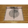 thumbnail image 4 of Casavani Beige Cotton Dhurrie Traditional Carpet Garden Yoga Kilim 4x7 feet, 4 of 5
