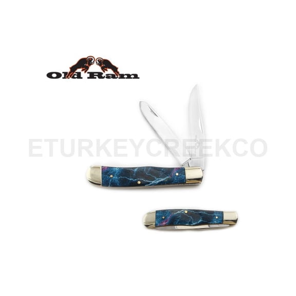 Old Ram Manual Folding Trapper Knife