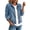 Blue, variant on Denim Jacket for Women Zip Up Spring Fall Casual Jean Jacket Relaxed Fit Classic Denim Coat Light Blue XL