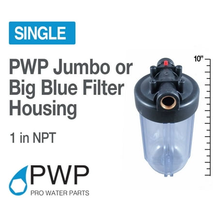 filter housing clear whole npt ro 10x4 insert brass pack water di